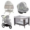 Delta Children Stroller Accessories | 2-Pack Of Universal Mosquito Nets For Strollers, Joggers, Play Yards, Pack 'N Plays, Infant Cars Seats, Infant Strollers & Bassinets