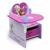 Delta Children Table & Chair Sets | Frozen Chair Desk With Storage Bin