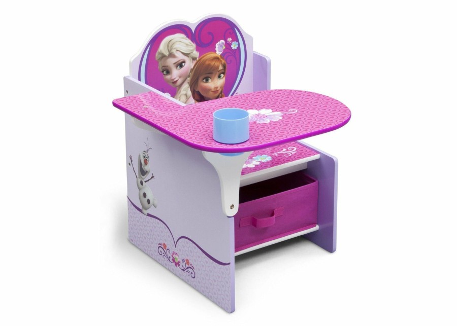 Delta Children Table & Chair Sets | Frozen Chair Desk With Storage Bin