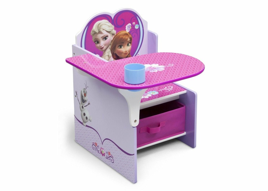 Delta Children Table & Chair Sets | Frozen Chair Desk With Storage Bin