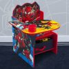 Delta Children Table & Chair Sets | Spider-Man Chair Desk With Storage Bin