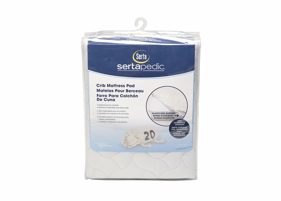 SertaPedic Mattress Pads & Protectors | Fitted Crib Mattress Pad