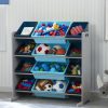 Delta Children Book & Toy Storage | Kids Toy Storage Organizer With 12 Plastic Bins