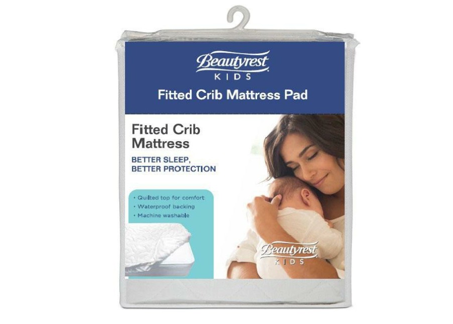 Beautyrest Sheets & Mattress Covers | Fitted Crib Mattress Pad