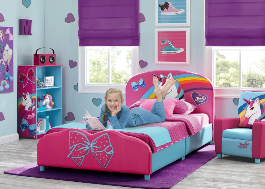 Delta Children Book & Toy Storage | Jojo Siwa Deluxe 3-Shelf Bookcase