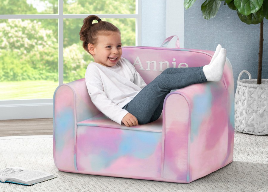 Delta Children Kids' Chairs | Personalized Tie-Dye Cozee Chair