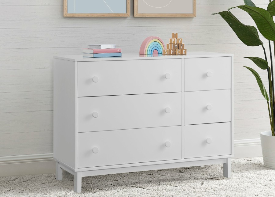 babyGap by Delta Children Dressers & Changing Tables | Babygap Legacy 6 Drawer Dresser With Interlocking Drawers