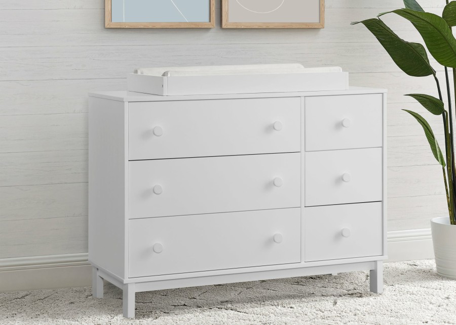 babyGap by Delta Children Dressers & Changing Tables | Babygap Legacy 6 Drawer Dresser With Interlocking Drawers