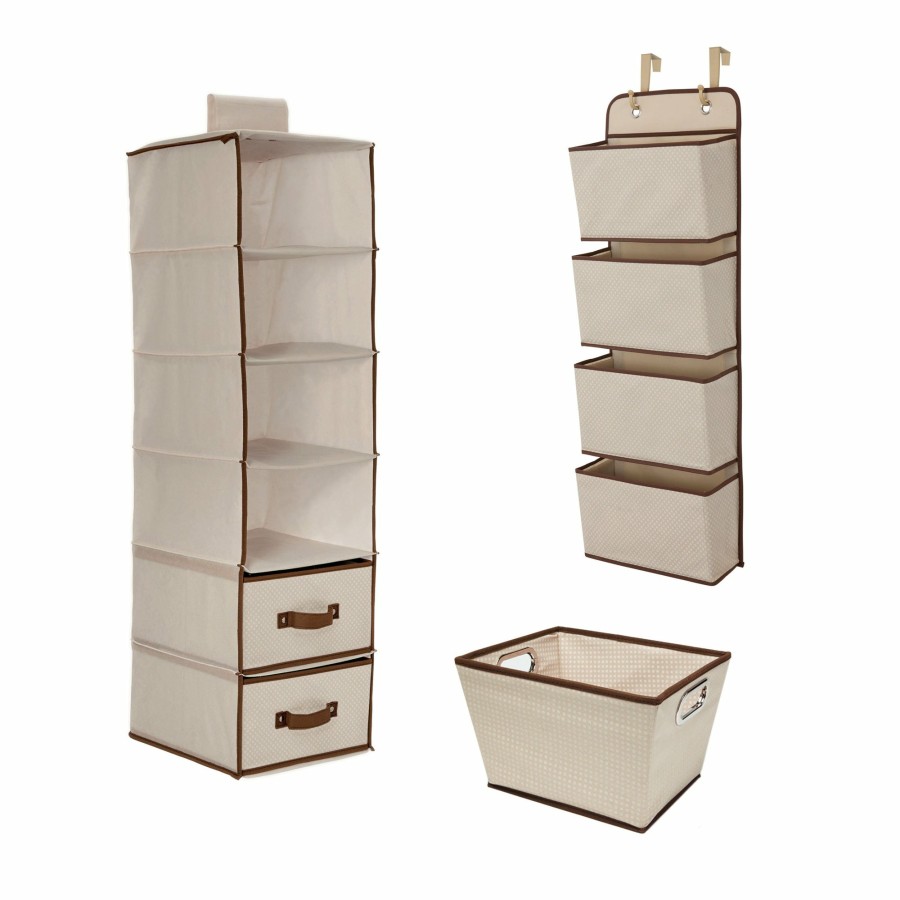 Delta Children Storage & Organization | Complete Nursery Organization Valuepack (3-Piece Set)