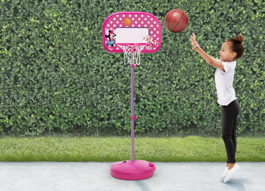 Delta Children Outdoor | Minnie Mouse Basketball Hoop Set For Kids