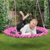 Delta Children Swings | Minnie Mouse 40-Inch Saucer Swing For Kids