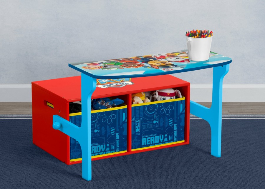 Delta Children Shop By Character | Paw Patrol 2-In-1 Activity Bench And Desk