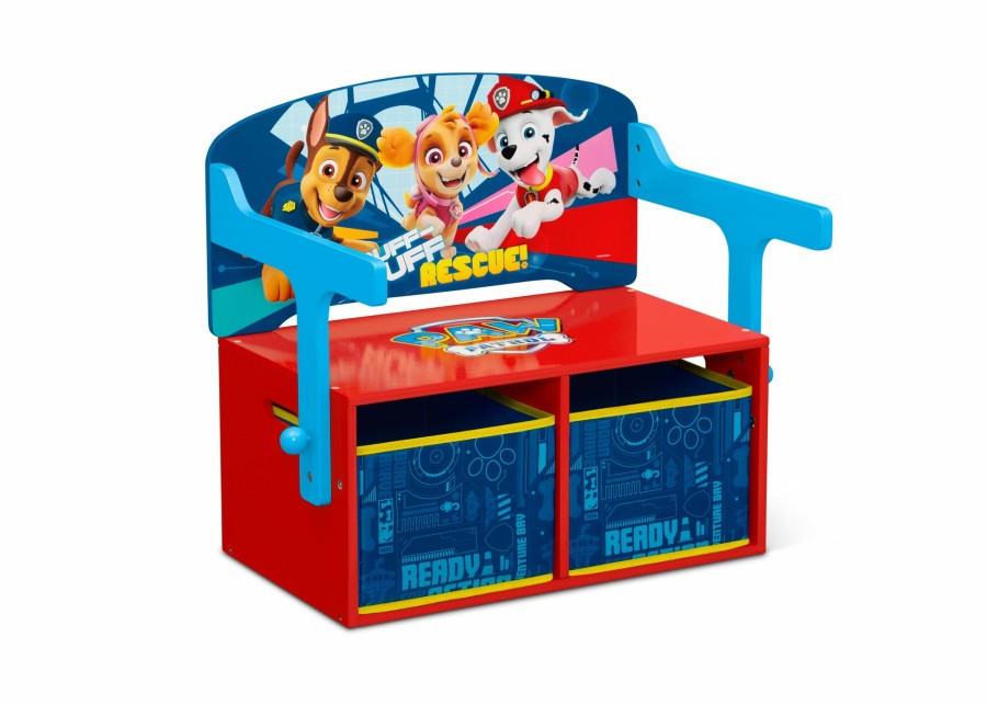 Delta Children Shop By Character | Paw Patrol 2-In-1 Activity Bench And Desk