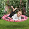 Delta Children Outdoor | Jojo Siwa 40-Inch Saucer Swing For Kids