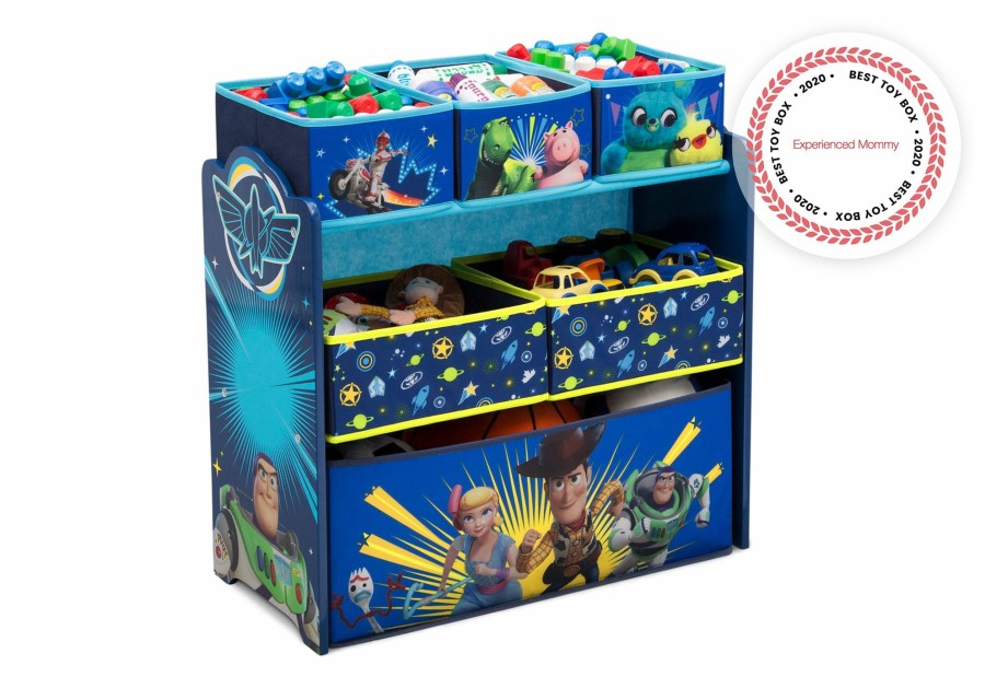 Disney/Pixar Book & Toy Storage | Toy Story 4 Design And Store Toy Organizer By Delta Children