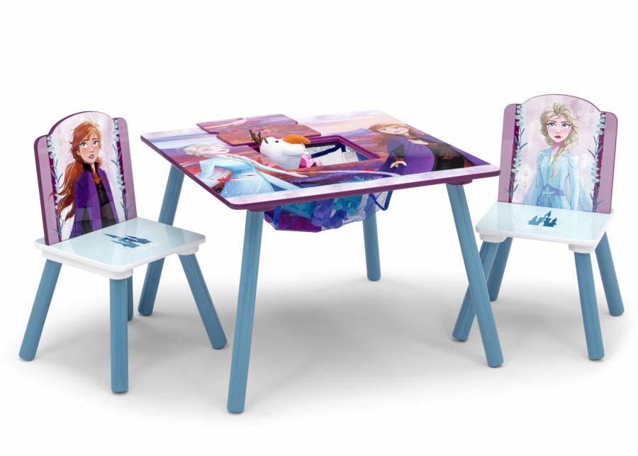 Delta Children Table & Chair Sets | Frozen Ii Table And Chair Set With Storage