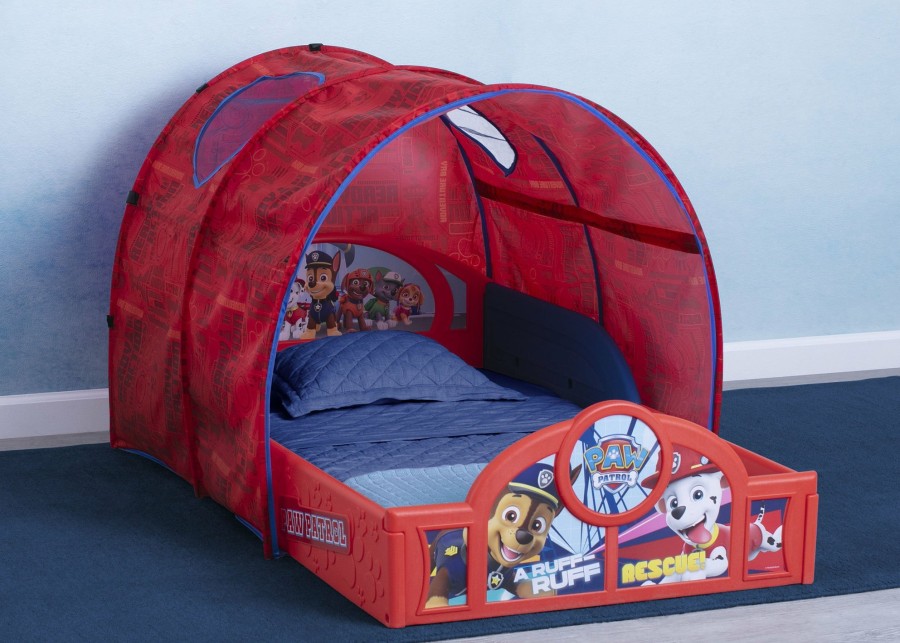 Delta Children Shop By Character | Paw Patrol Sleep And Play Toddler Bed With Tent