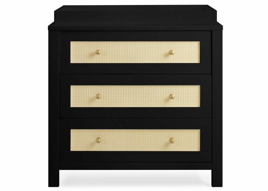 Simmons Kids Dressers & Changing Tables | Theo 3 Drawer Dresser With Changing Top