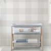 Delta Children Bassinets | Haven By The Bed Bassinet With Natural Beechwood Legs