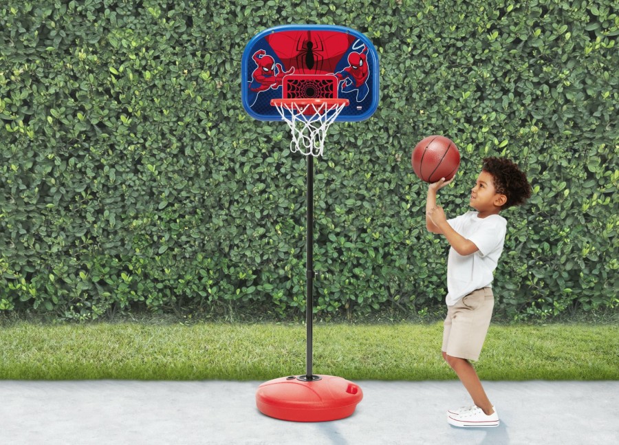 Delta Children Outdoor | Spider-Man Basketball Hoop Set For Kids