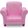 Delta Children Kids' Chairs | Princess Crown Kids Upholstered Chair