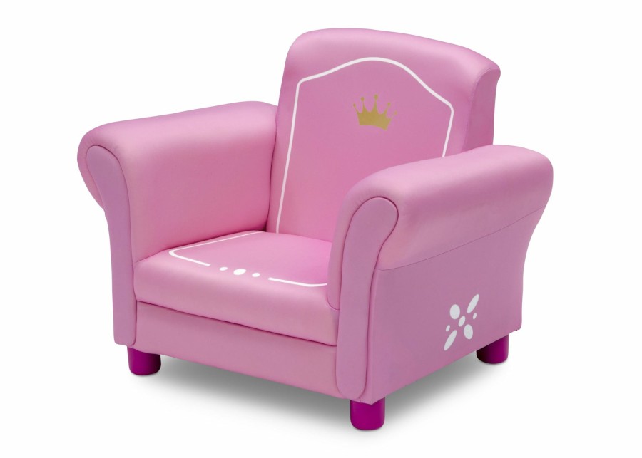 Delta Children Kids' Chairs | Princess Crown Kids Upholstered Chair