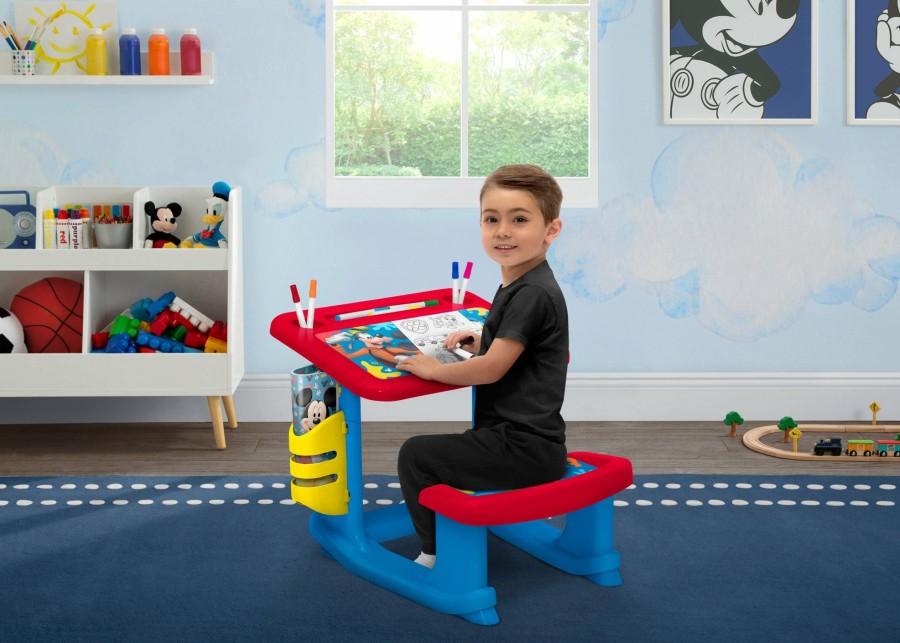 Delta Children Table & Chair Sets | Mickey Mouse Draw And Play Desk