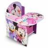 Delta Children Shop By Character | Minnie Mouse Chair Desk With Storage Bin