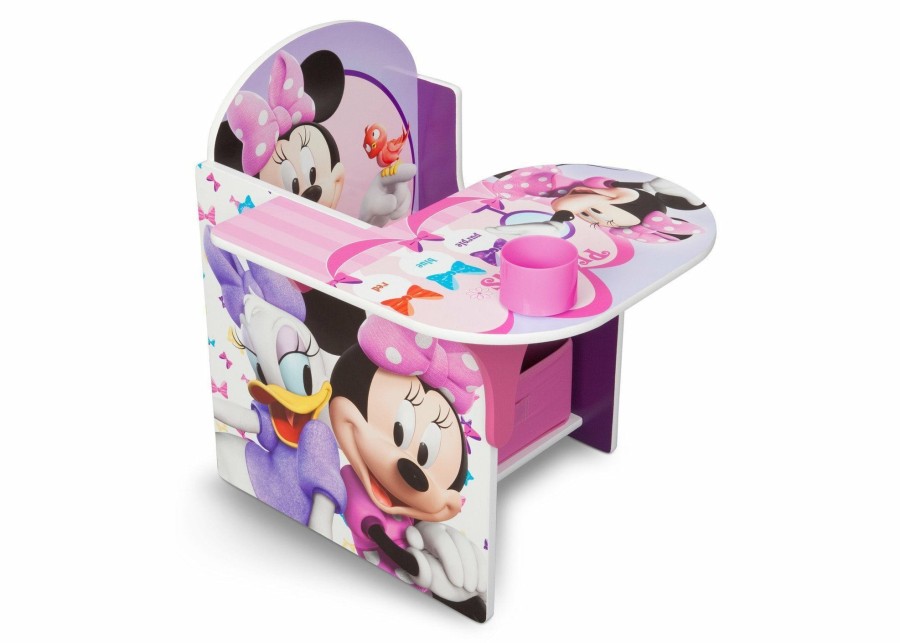 Delta Children Shop By Character | Minnie Mouse Chair Desk With Storage Bin