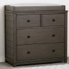 Simmons Kids Dressers & Changing Tables | Monterey 4 Drawer Dresser With Changing Top And Interlocking Drawers