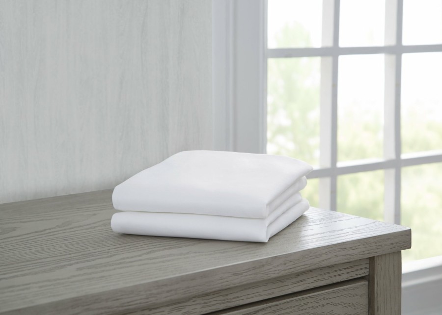 Delta Children Bassinets | Fitted Bassinet Sheet Set, 2-Pack Compatible With The Following Delta Children Bassinets: 25020, 25021, 25022, 25602, 25023 And 25033