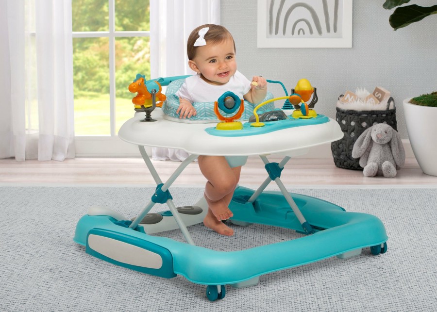 Little Folks by Delta Children Walkers | 4-In-1 Discover & Play Musical Walker