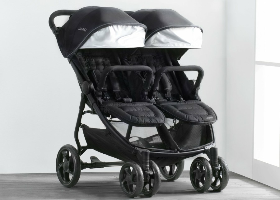 Jeep Double Strollers | Jeep® Destination Side X Side Double Ultralight Stroller