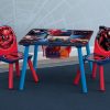 Delta Children Table & Chair Sets | Spider-Man Table And Chair Set With Storage