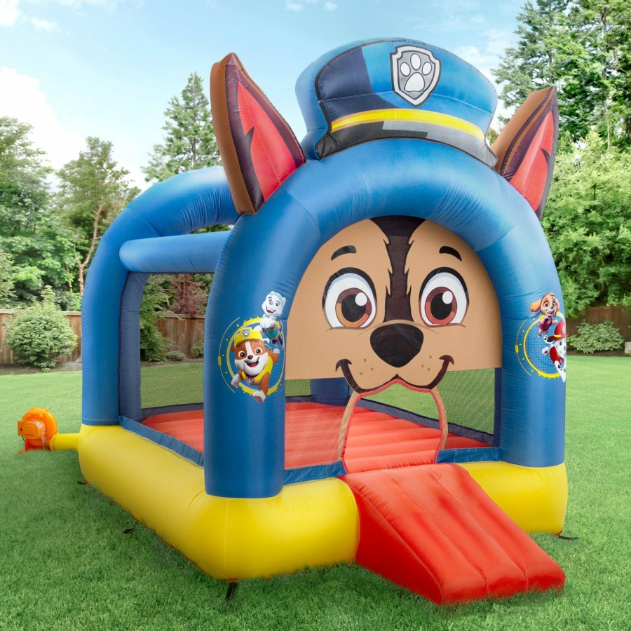 Delta Children Outdoor | Paw Patrol Inflatable Bounce House For Kids - Includes Heavy Duty Blower