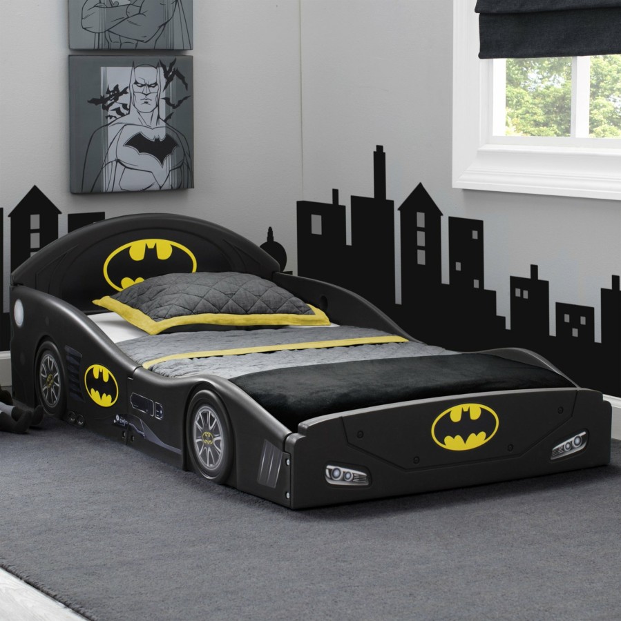 Delta Children Toddler Beds | Batman Batmobile Plastic Sleep And Play Toddler Bed