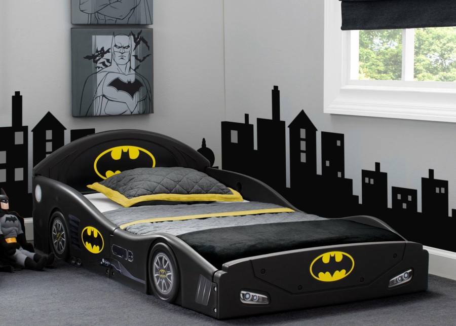 Delta Children Toddler Beds | Batman Batmobile Plastic Sleep And Play Toddler Bed