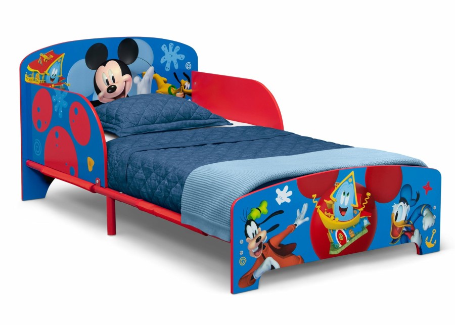 Delta Children Toddler Beds | Mickey Mouse Wood & Metal Toddler Bed