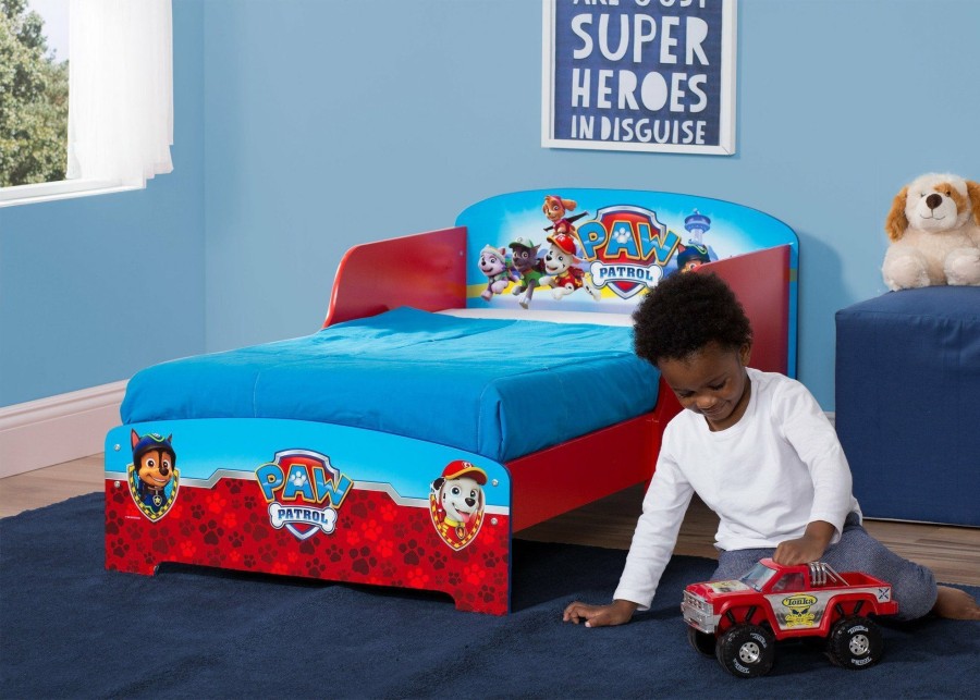 Delta Children Shop By Character | Paw Patrol Wood Toddler Bed