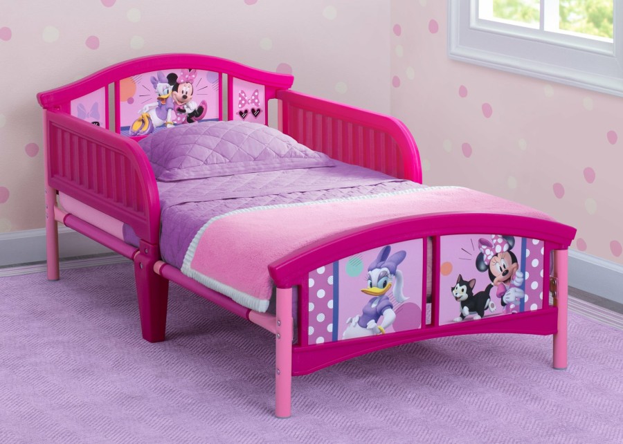 Delta Children Toddler Beds | Minnie Mouse Plastic Toddler Bed