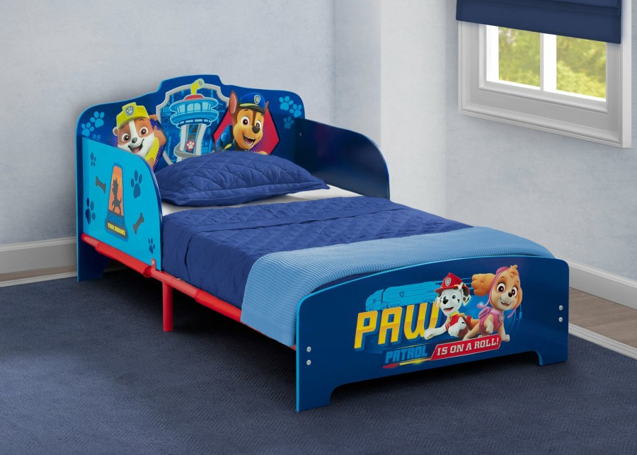 Delta Children Toddler Beds | Paw Patrol Wood & Metal Toddler Bed