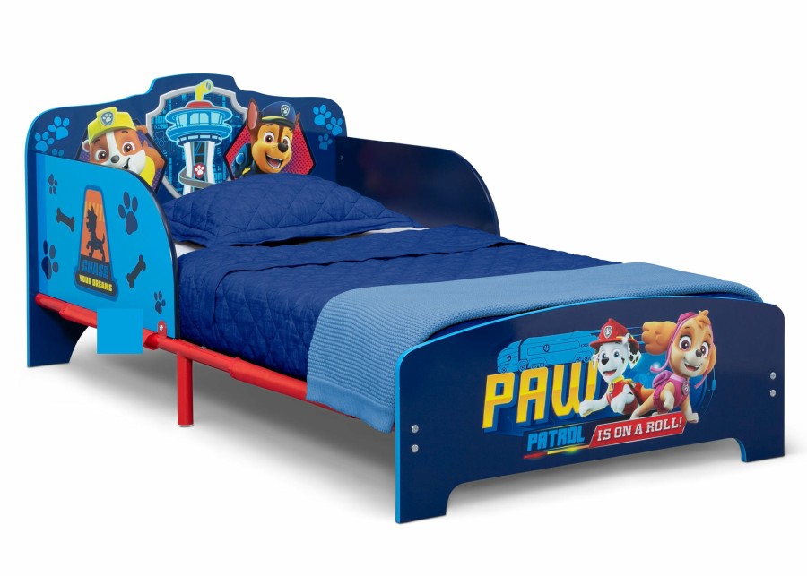 Delta Children Toddler Beds | Paw Patrol Wood & Metal Toddler Bed