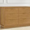 Delta Children Dressers & Changing Tables | Forever 6 Drawer Dresser With Interlocking Drawers - Naturals Collection