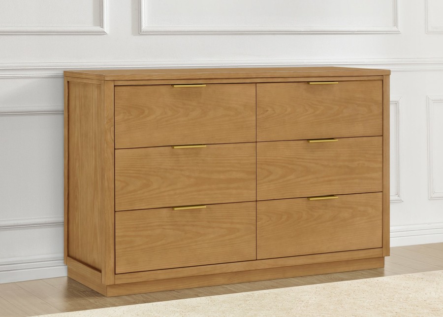 Delta Children Dressers & Changing Tables | Forever 6 Drawer Dresser With Interlocking Drawers - Naturals Collection