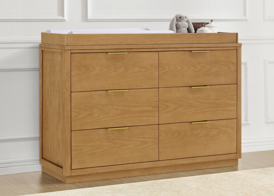 Delta Children Dressers & Changing Tables | Forever 6 Drawer Dresser With Interlocking Drawers - Naturals Collection