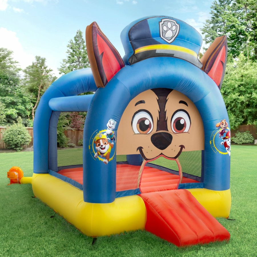 Delta Children Bounce Houses | Paw Patrol Inflatable Bounce House For Kids - Includes Heavy Duty Blower