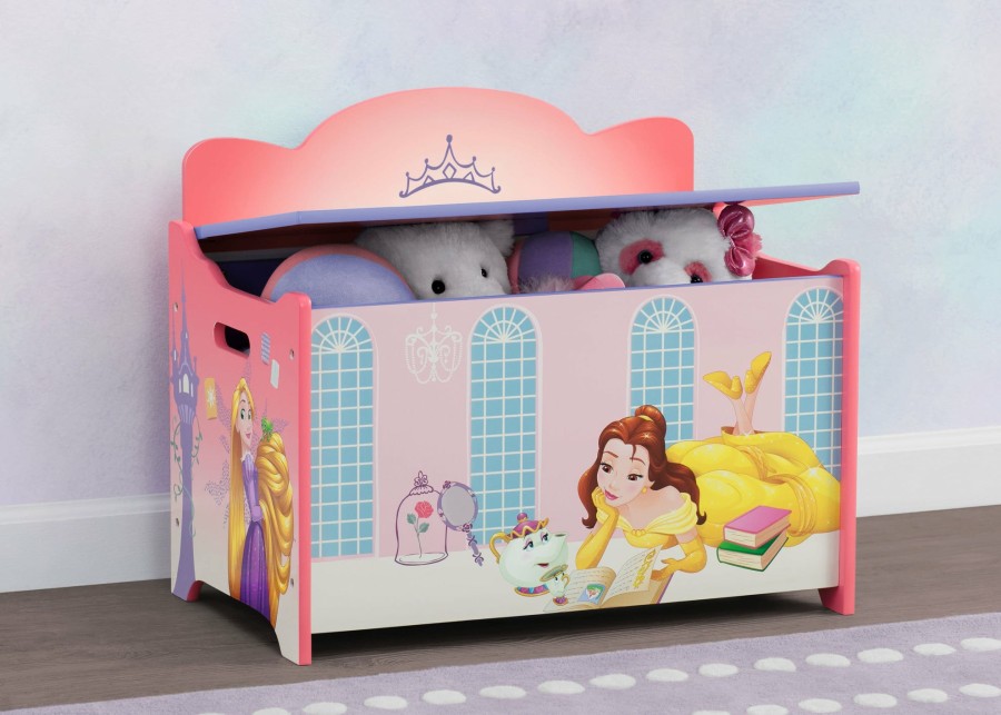 Delta Children Storage | Princess Deluxe Toy Box