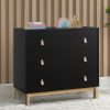 babyGap Babygap | Babygap Legacy 3 Drawer Dresser With Leather Pulls