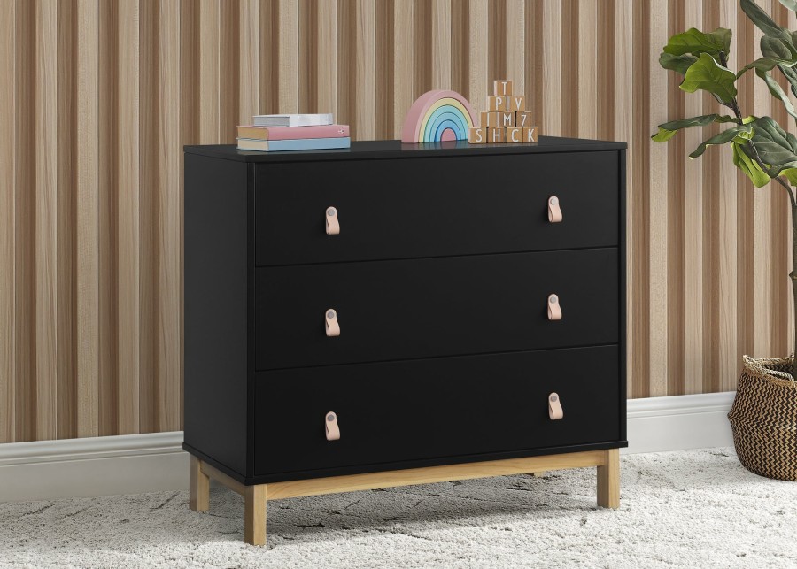 babyGap Babygap | Babygap Legacy 3 Drawer Dresser With Leather Pulls