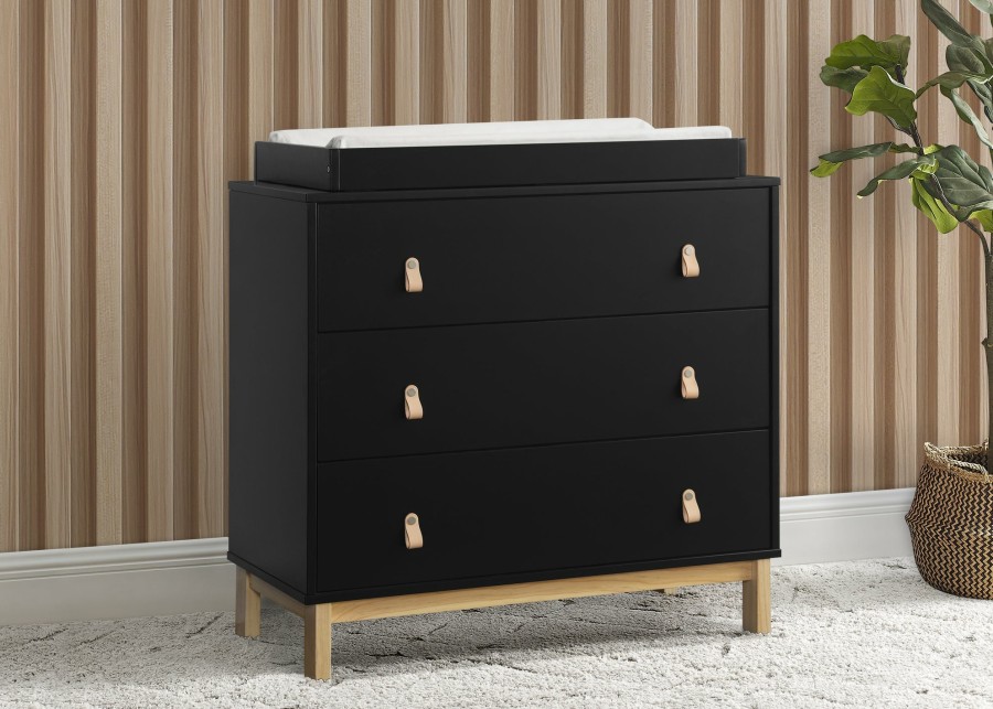 babyGap Babygap | Babygap Legacy 3 Drawer Dresser With Leather Pulls